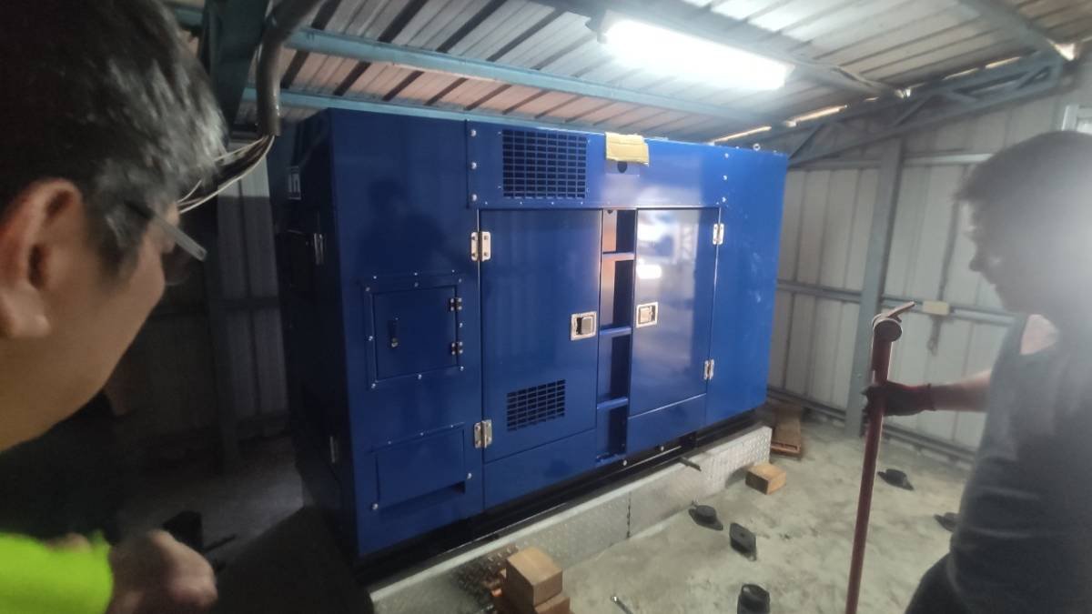 麻豆地政發電機安裝