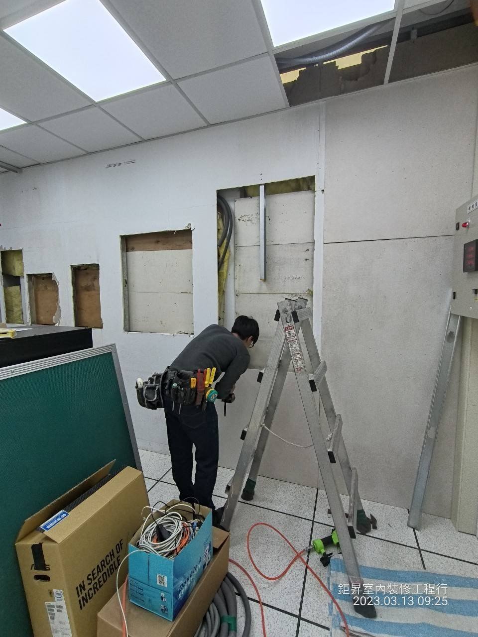 裝修施工前2
